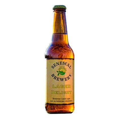 Cerveja Senescal Lager DELIGHT (com alfarroba) 33 cl